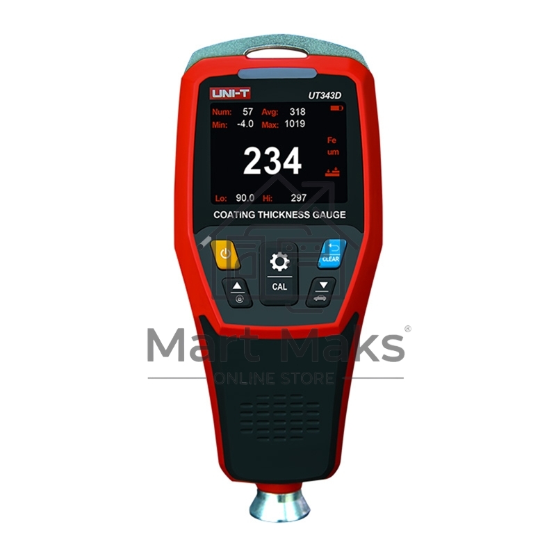 Измеритель толщины покрытия (толщиномер) UNI-T UT343D