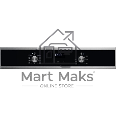 Встраиваемая электрическая духовка ELECTROLUX EOF5F70X с конвекцией, объем 72 л, 8 режимов, очистка каталитическая задняя стенка, 2 стекла в дверце, направляющие проволочные + телескопические (1 уровень)