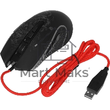 Мышь проводная Defender Venom GM-640L черный, 3200 dpi, USB, кнопки - 8
