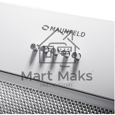 Вытяжка встраиваемая Maunfeld THAMES 601PM белый, 60 см, 850 куб. м/ч, 44 дБ