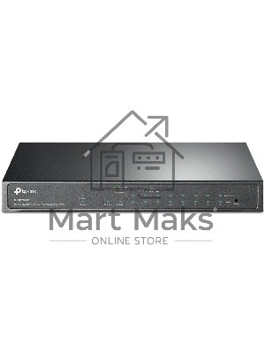 Коммутатор TP-Link TL-SG1210MPE Easy Smart 10-портовый гигабитный с 8 портами PoE+