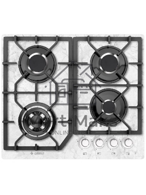 Газовая варочная панель Gefest ПВГ 2232-01 К152 белый