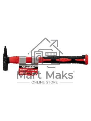 Молоток слесарный Matrix ''optimal'', 100 г, фибергласовая обрезиненная рукоятка, квадратный боек