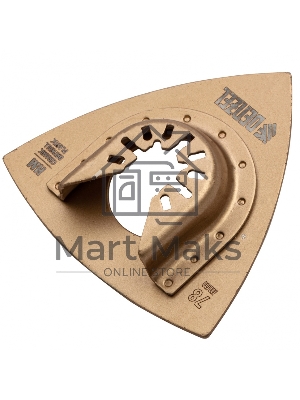 Насадка для МФИ шлифовальная дельтовидная, HM, по плитке и дереву, 78 мм Denzel