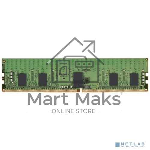 Оперативная память Kingston Server Premier, DDR4, 16GB (1x16 GB), 3200 MHz, CL22, ECC, RDIMM