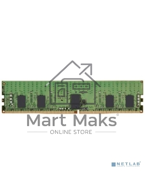 Оперативная память Kingston Server Premier, DDR4, 16Gb (1x16 Gb), 3200 MHz, CL22, ECC, RDIMM