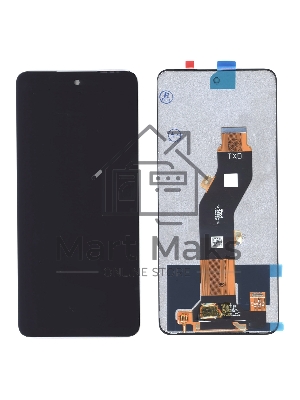 Дисплей (модуль) для Infinix Hot 40i (X6528B) в сборе с тачскрином черный