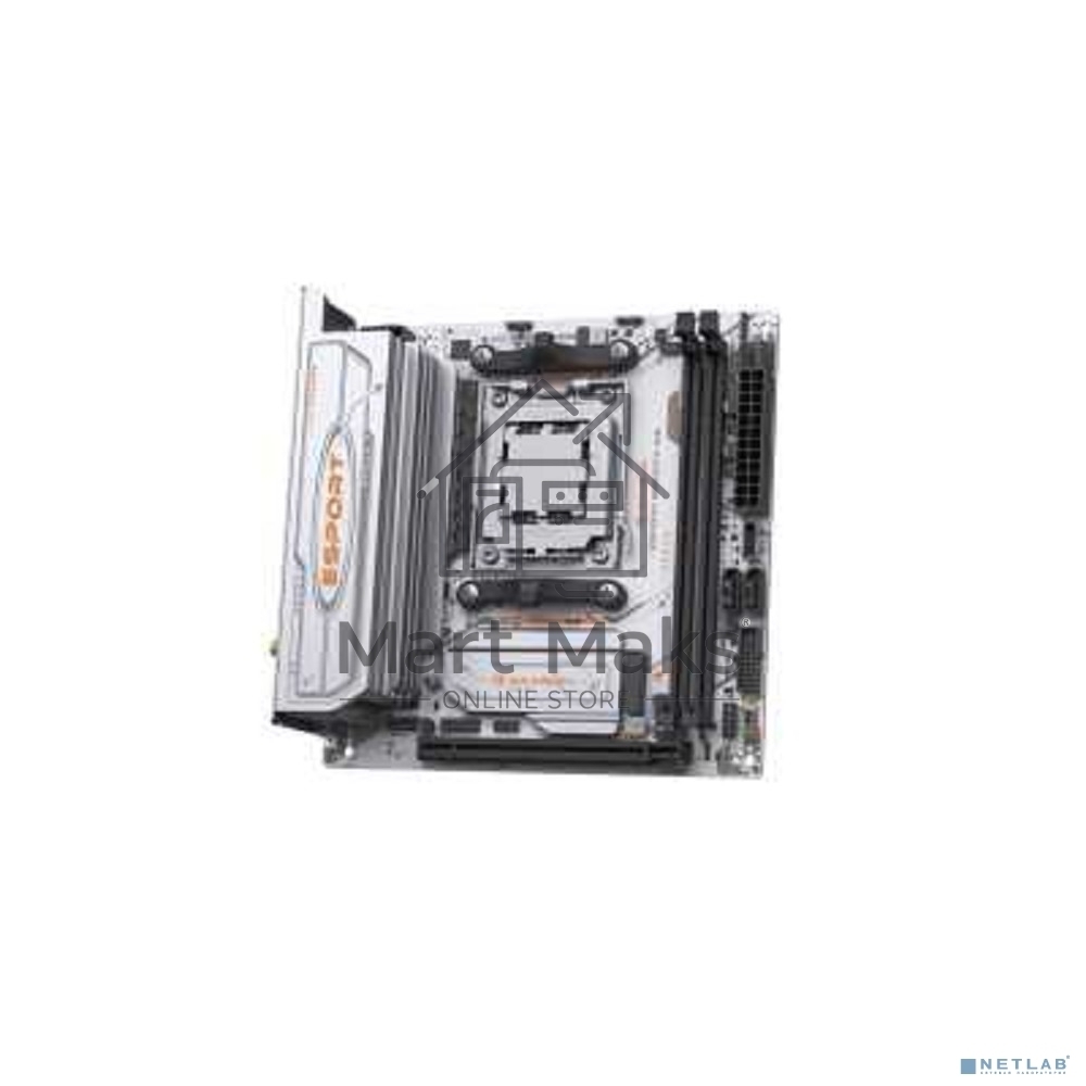 Материнская плата Maxsun eSport B850ITX WIFI ICE, AM5, AMD B850, 2xDDR5, 2xSATA, 2xM.2, 1xPCIe 5.0 x16, 1xHDMI, 1xDP, 1x2.5Gb LAN, Wi-Fi 6, Bluetooth 5.2, 2xUSB-A 5Gbps, 4xUSB-A 2.0, 3x3.5 мм, 7.1, Mini-ITX