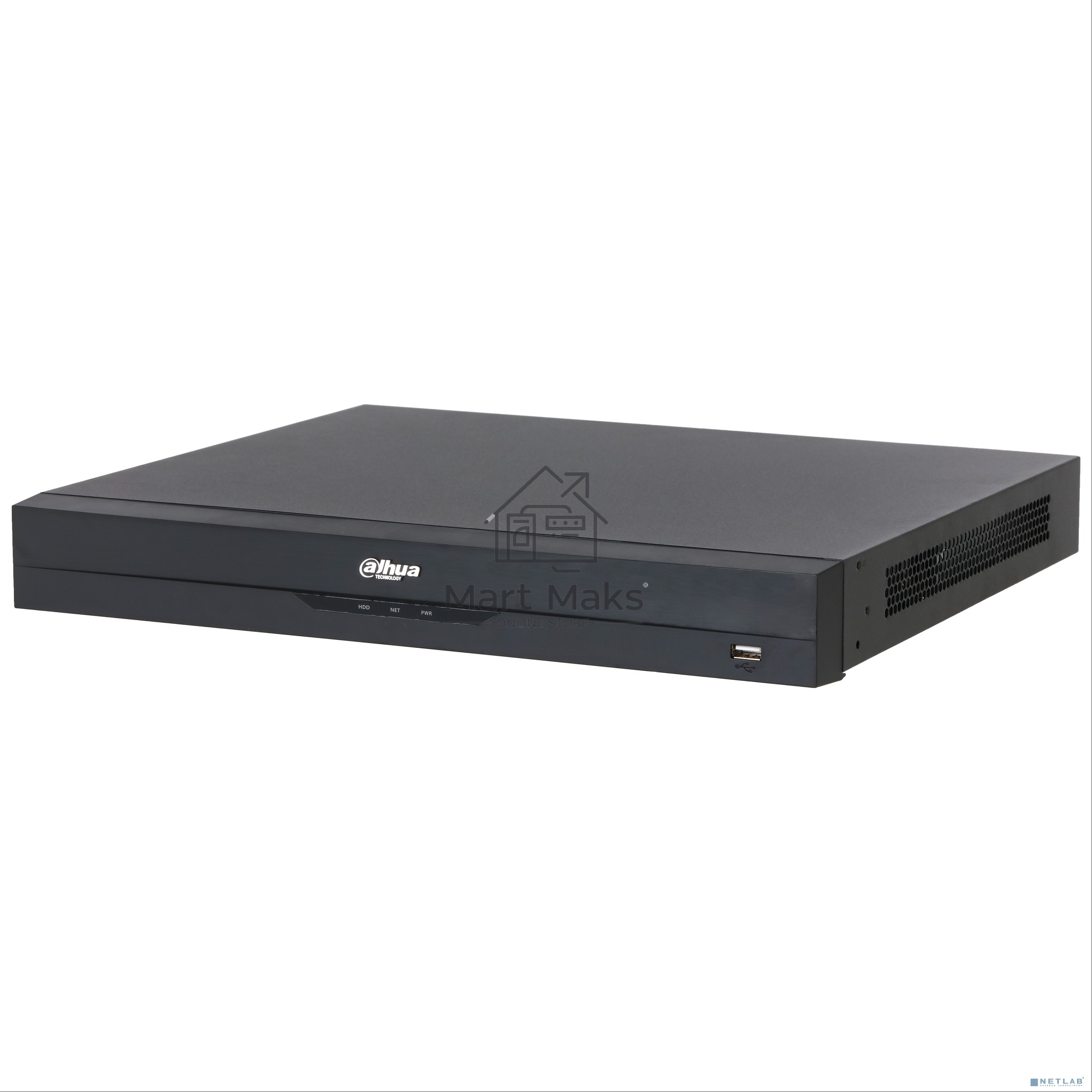 Видеорегистратор наблюдения сетевой Dahua DHI-NVR5216-16P-EI2, 16-канальный, PoE