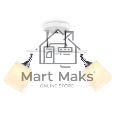 Светильник Ambrella light TR303062/2 WH/CH/FR белый/хром/белый матовый E27/2 max 40W 560*145*260