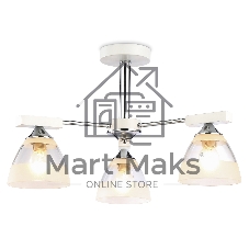 Светильник Ambrella light TR9091/3 WH/CH белый/хром E27*3 max 40W D570*270