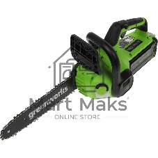 Цепная пила аккумуляторная GreenWorks G40CS30IIK4, 40V, 30 см, с 1* АКБ 4А*ч и ЗУ (2007807UB)