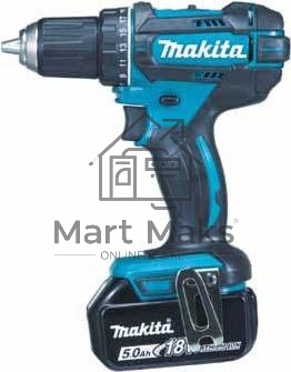 Дрель-шуруповерт MAKITA DDF482RME 18726518в 2х4ачli-ion бзп-13мм 0-600\1900об\м 62\36нм 1.5кг чем