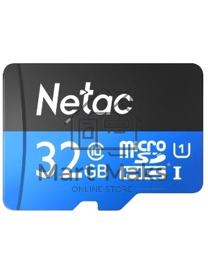 Флеш карта microSDHC 32Gb Netac P500 NT02P500STN-032G-S (без SD адаптера) 80Mb/s