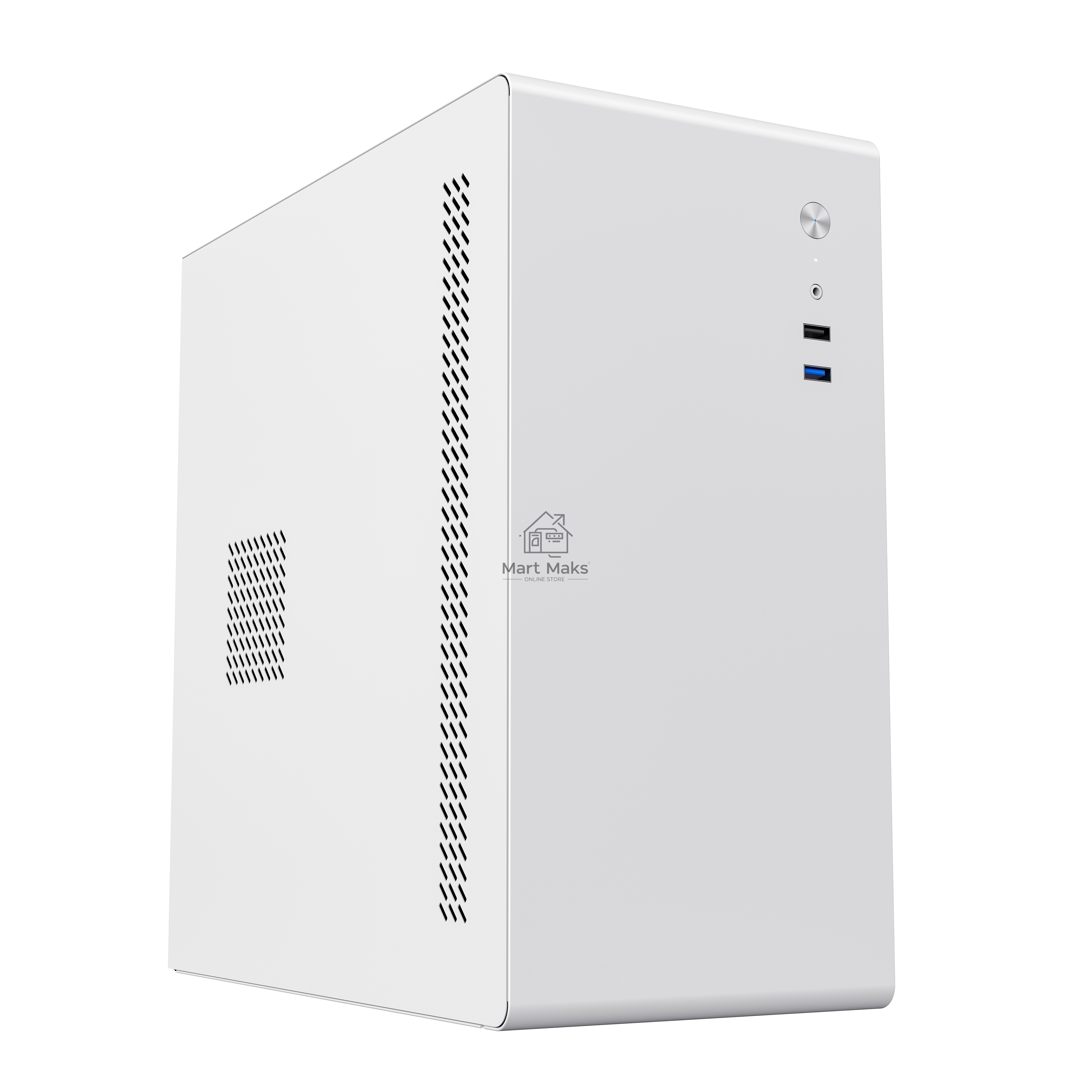 Компьютерный корпус с блоком питания 450Вт./ Case Foxline FL-719W-FZ450R-U31, mATX case, белый, w/PSU 450W 12cm, w/1xUSB2.0, w/1xUSB3.0, w/1xCombo Audio, w/pwr cord, w/o FAN