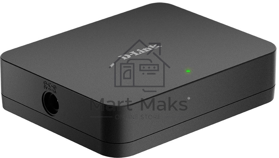 Коммутатор D-Link DGS-1005A Unmanaged Switch 5x1000Base-T, plastic case