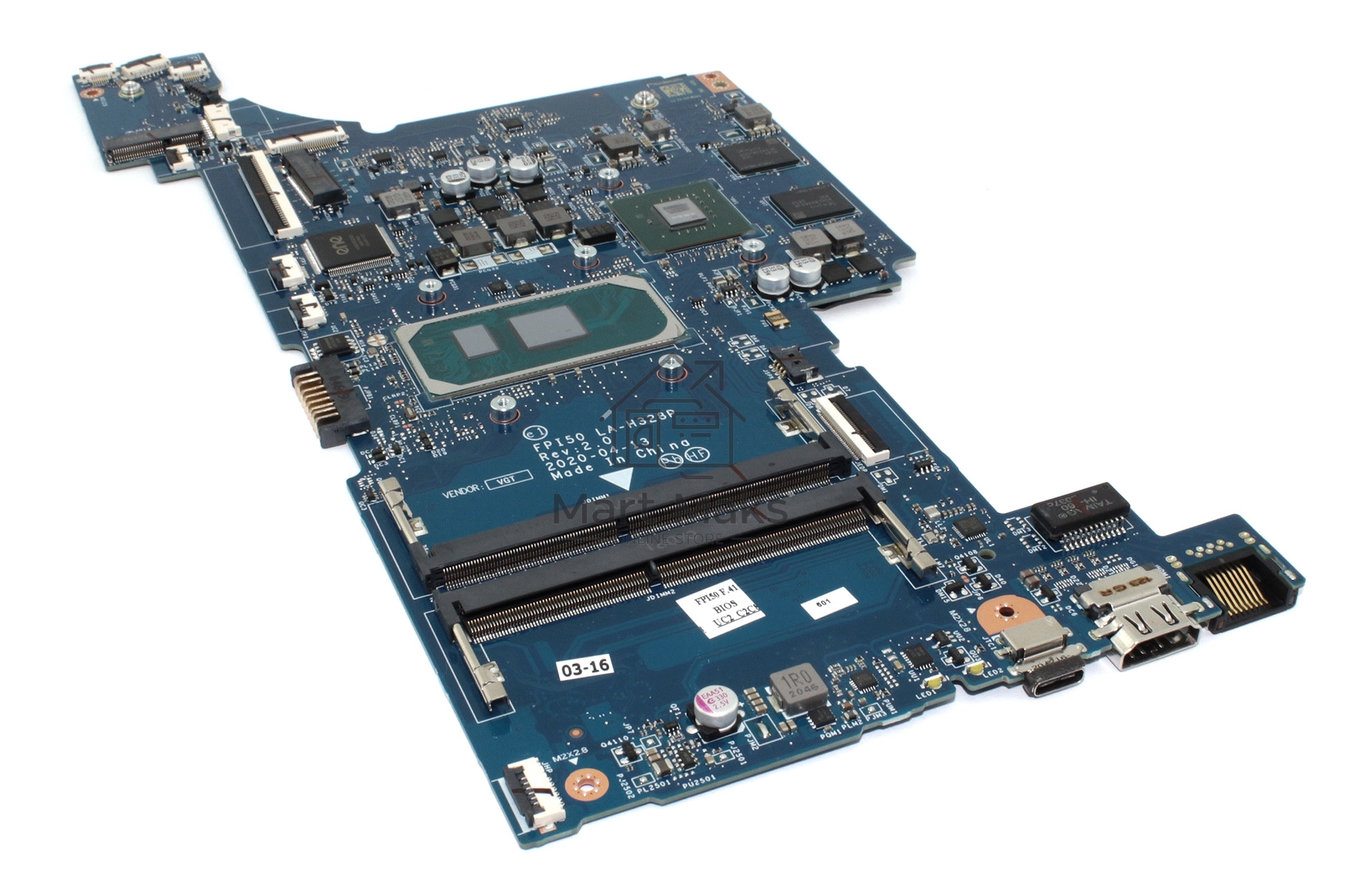 Материнская плата LA-H328P HP 15-DW i5-1035G1U MX330