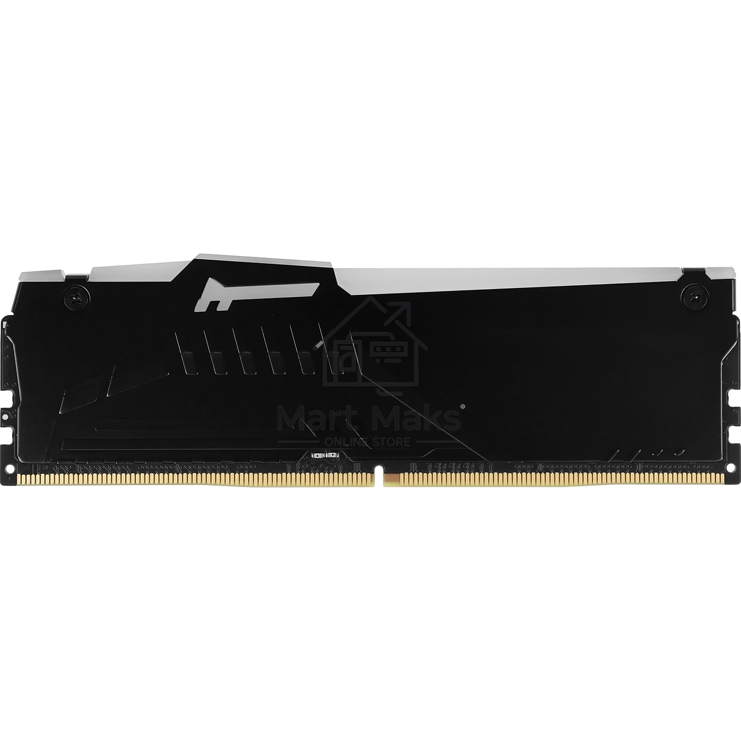 Оперативная память Kingston Fury Beast Black RGB, DDR5, 8GB (1x8GB), 5600MHz, CL36, DIMM, с радиатором, RGB, черный