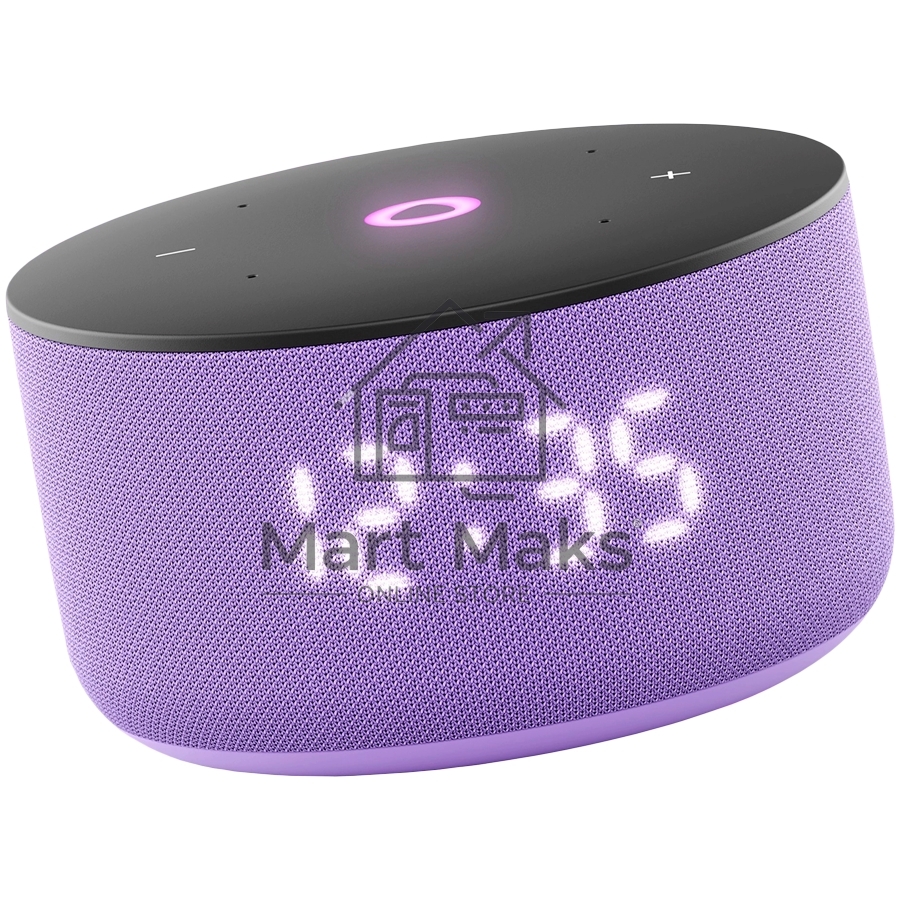 Умная колонка Yandex Станция Мини 3 Алиса лиловый 12W 1.0 BT/Wi-Fi (YNDX-00027LIL)
