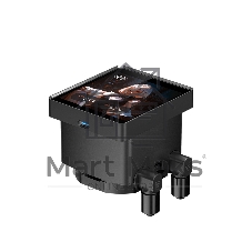Система жидкостного охлаждения PCCooler DT360 ARGb Display BK (300W, 360мм, LED temp., черный, ARGb/Fans: 3x120мм, 83.83CFM, 3000RPM/Pump height 62мм, 15dBA, 2600RPM, Rad thickness 27мм/S: 1851, 1700, 1200, 115X, AM5, AM4)