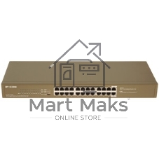 Коммутатор 24-портовый гигабитный стоечный IP-COM G1124P-24-250W с 24-портовым PoE