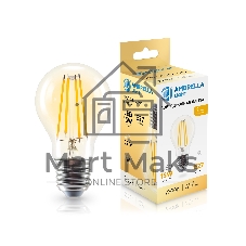 Лампа светодиодная 601513 Filament LED A60 15W E27 2700K 220-240V