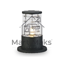 Светильник Ambrella light ST2532 BK/CL черный/прозрачный IP54 E27 max 40W D108*200