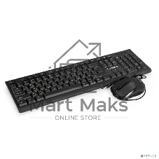 Комплект клавиатура+мышь ExeGate Professional Standard Combo MK170 проводной, USB, 1200 DPI, чёрный