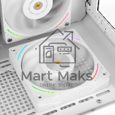 Кулер для корпуса Thermalright TL-K12RW Reverse (120x120x25mm, 4-pin PWM, ARGB, 69CFM, 27dBA, 2150RPM, White)
