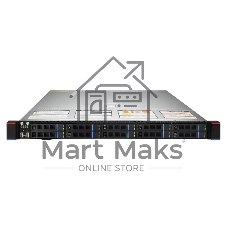Серверная платформа Gooxi SL101-D10R 1u 10bay server platform with direct bp,based on skylake 2* PCIe 3.0 X16 to X16 1300W 1+1 EU power cables rail kits