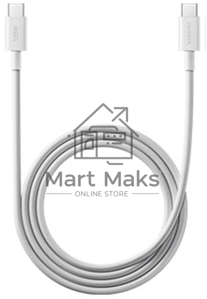Кабель Xiaomi 6A Braided USB-C to USB-C Cable (1m) (BHR087KGL)