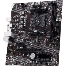 Материнская плата MSI PRO A520M-S, AM4, AMD A520, 2xDDR4, 4xSATA, 1xPCIe 3.0 x4, 1xHDMI, 1x 1Gb LAN, 6xUSB (4xUSB 3.2 Gen1, 2xUSB 2.0), 3x3.5 мм, 7.1, microATX
