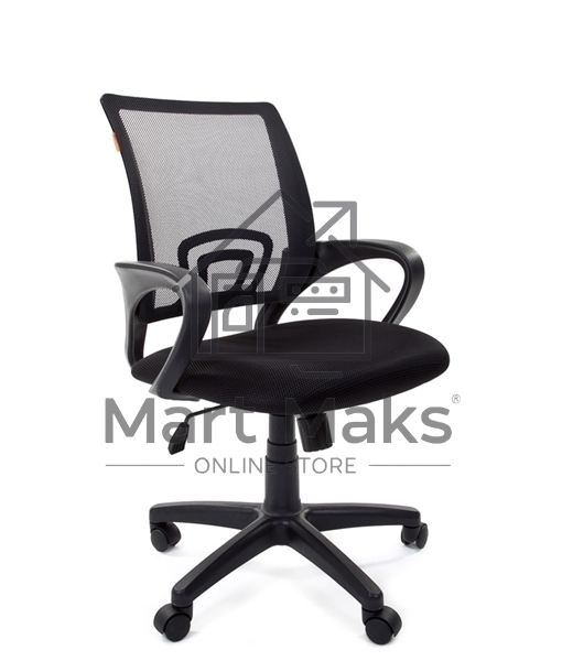 Кресло компьютерное Chairman 696 TW-01 черный (7000799) Россия