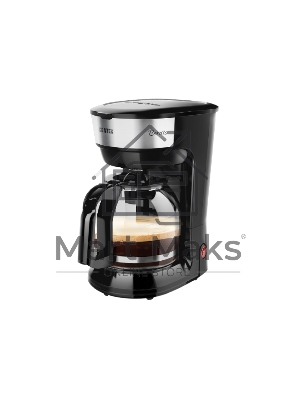 Кофеварка капельная Centek CT-1147 Steel, исп. кофе - молотый, 1.8 л, 900 Вт.