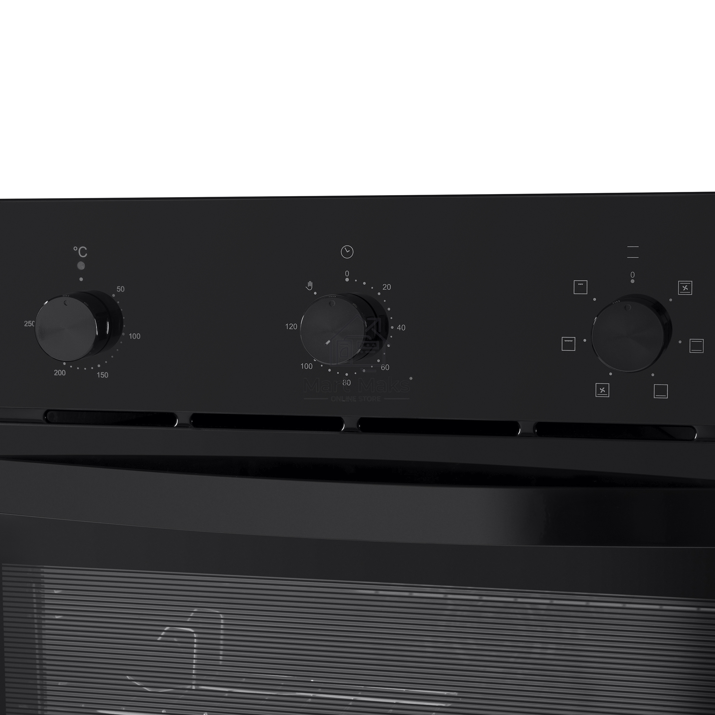 Духовой шкаф электрический Maunfeld EOEC.586B2 черный, встраиваемый