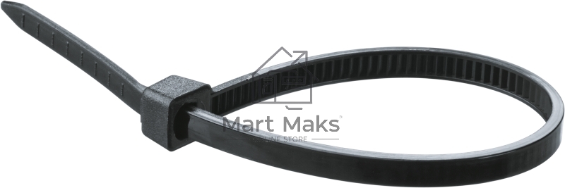 Хомут кабельный 71 332 NCT-025-100-100/BL 2.5х100 нейл. черн. (уп.100шт) Navigator 71332