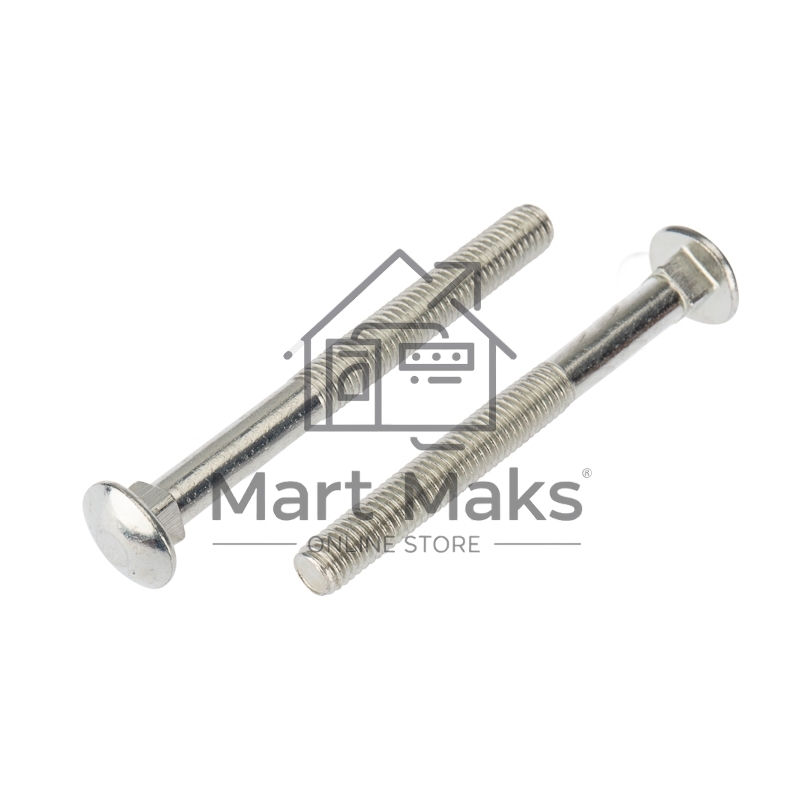 Болт мебельный KRANZ DIN 603, 6х70, пакет (4шт.)