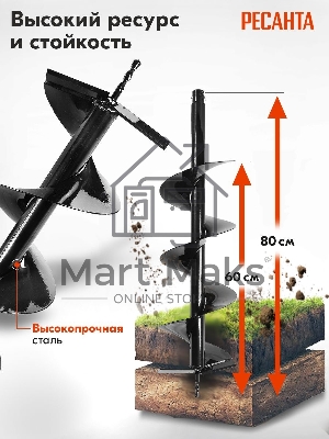 Бур AG-200 Ресанта