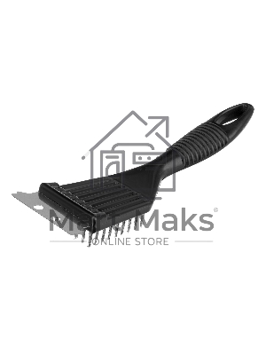 Щетка для чистки гриля 20 см, 2 в 1 (щетка, скребок), Camping Palisad