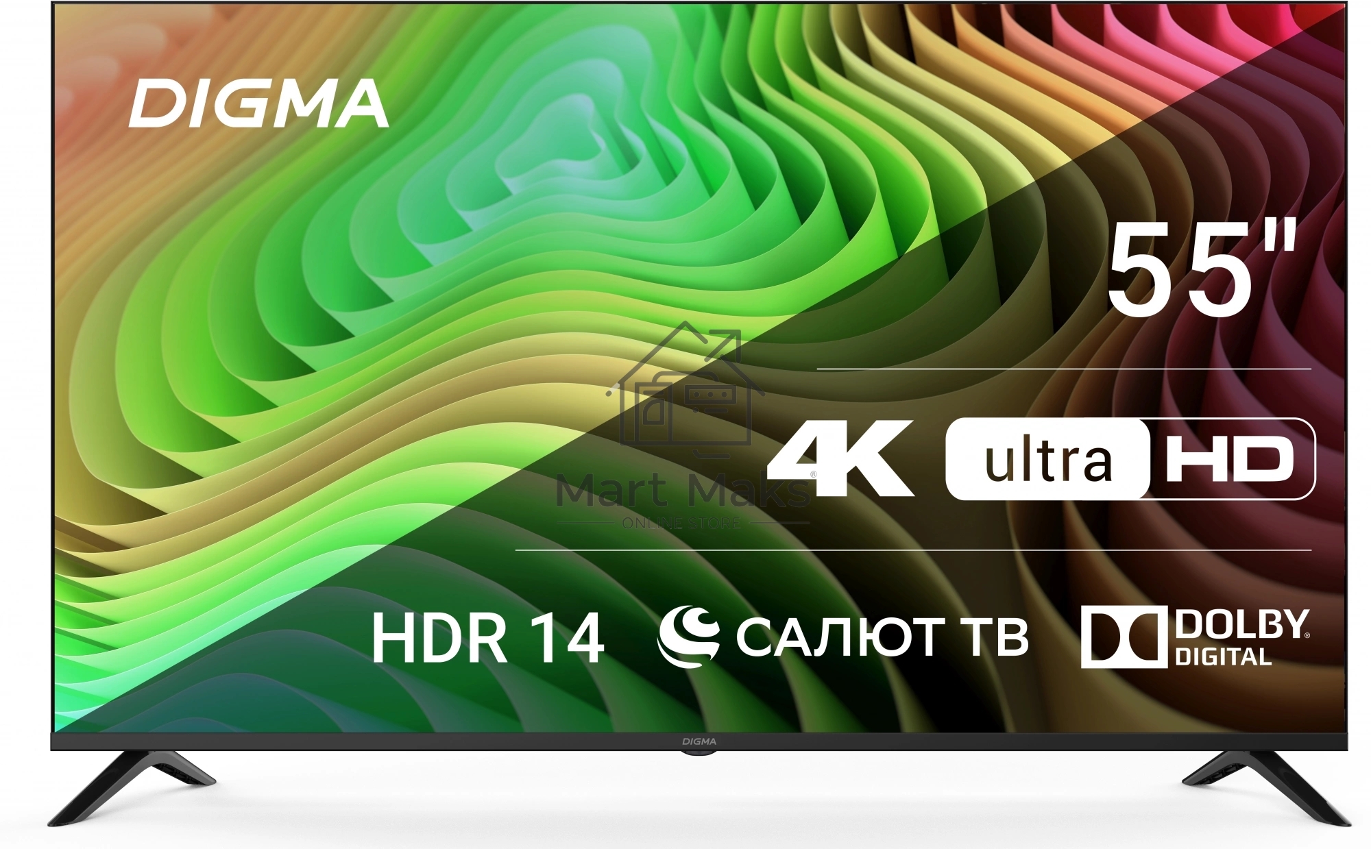 Телевизор Digma 55