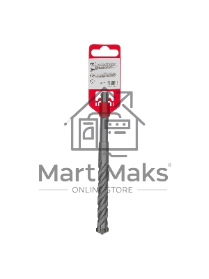 Бур по бетону Matrix, 14 x 160 мм, SDS PLUS c крестовой пластиной