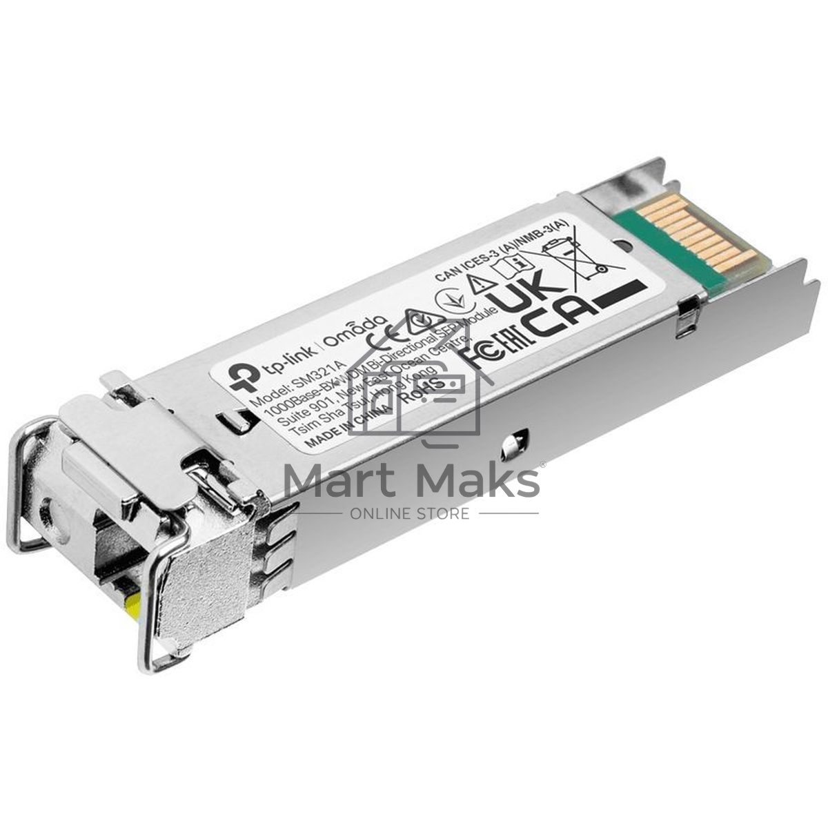 Трансивер TP-Link SMB TL-SM321A 1000Base-BX WDM SFP LC TX:1550nm RX:1310nm 10km