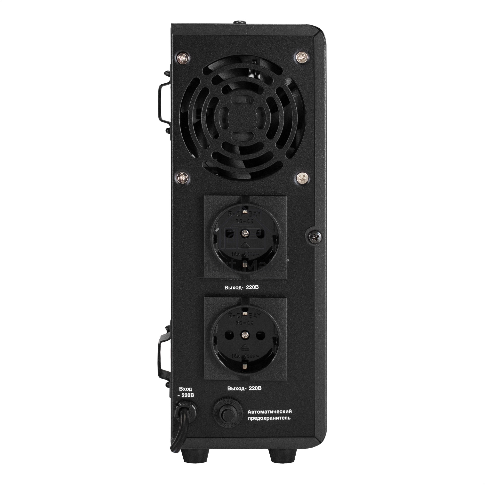 Источник бесперебойного питания (инвертор, синус, для котла, настенный) ExeGate FineSine SX-800.LCD.AVR.2SH 800VA/500W, чистая синусоида, цветной LCD-дисплей, AVR, 2*Schuko, линейно-интерактивный, внешняя батарея 12В до 200Ач (поставляется отдельно), креп