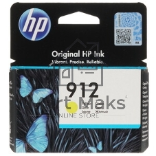 Картридж струйный HP 912 3YL79AE желтый (315стр.) для HP DJ IA OfficeJet 801x/802x