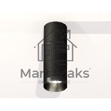 Светильник Ambrella Light XS6323061 SBK/PBK черный песок/черный полированный MR16 GU5.3 (C6302, A2061, C6323, N6131)
