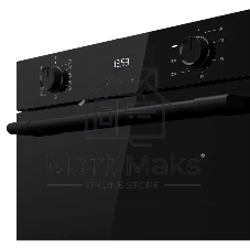 Духовой шкаф Kuppersberg HO 622 BL, High-Tech, 78 л, комбинированное управление, дисплей, таймер, 11 режимов, макс. температура 300 градусов, гриль, телескопические направляющие (на 1 уровень), доводчик двери, энергоэффективность А, цвет черный, цвет фурнитуры черный