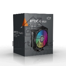 Устройство охлаждения(кулер) PcCooler RT500 TC ARGB Soc-AM5/AM4/1200/1700/1851 черный 4-pin 34.9dB Al+Cu 245W Ret (RT500TC-BKAWYX-GL)
