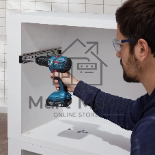 Дрель-шуруповерт Bosch GSR 185-LI, 18 В, 4 Ач, 50 Нм, бесщеточный