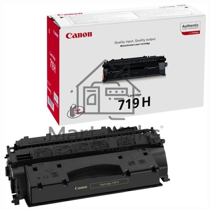Картридж лазерный Canon Cartridge 719H (3480B002) черный (6400 стр.) для i-Sensys MF5840/MF5880/LBP6300/LBP6650
