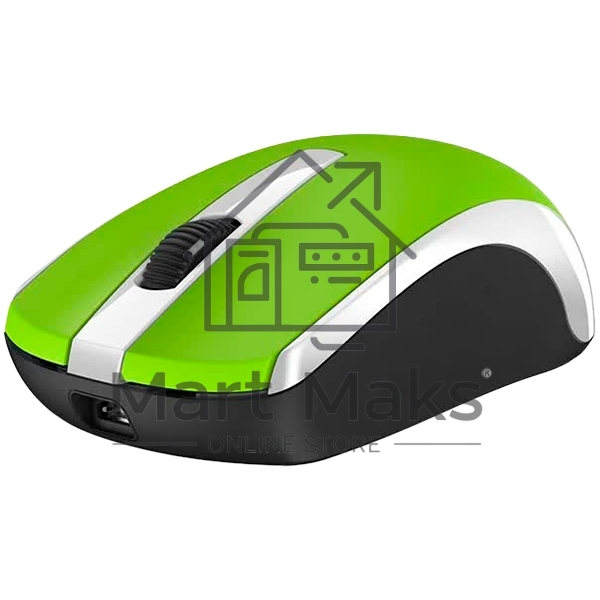 Мышь беспроводная Genius ECO-8100 зеленый, 1600 dpi, радиоканал, USB, кнопки - 3